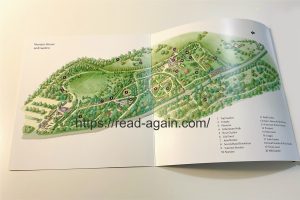 National Trust, Claire Masset - Nymans Sussex Souvenir Book, Map Snippet.